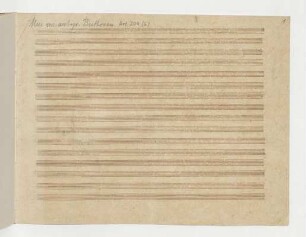 nachkomponierte Takte 255-258 zum 1. Satz [Artaria 204 (6)]