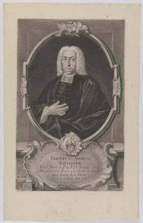 Bildnis des Fridericvs Andreas Hallbaver