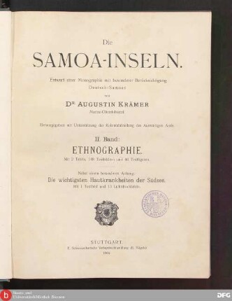 Bd. 2: Ethnographie