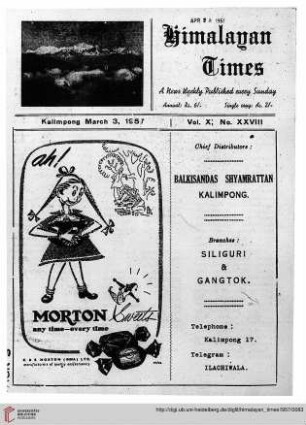 No. XXVIII (03 March 1957)