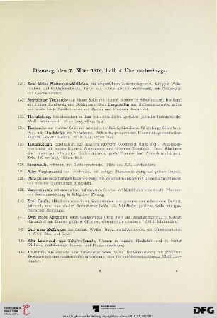 Dienstag, den 7. März 1916, halb 4 Uhr nachmittags (Nr. 131-270)