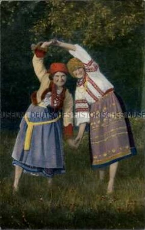 Frauen in ukrainischer Volkstracht