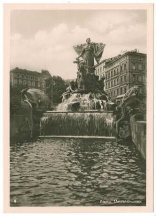 Stettin, Manzel-Brunnen.