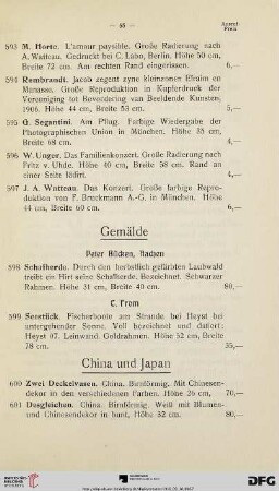 Gemälde (Nr, 598-599)