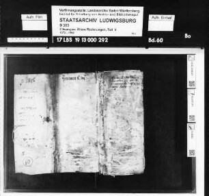 Lohnrechnungen über die Löhne der Ehehalten und Taglöhner zum Feldbau des Stifts Ellwangen