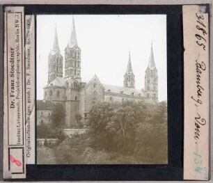 Bamberg: Dom (Stoedtner-Nr. 31865, Originalaufnahme 1908)