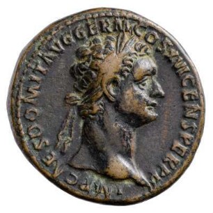 Münze, As, 92 - 94 n. Chr.