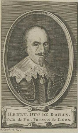 Bildnis von Henry, Duc de Rohan