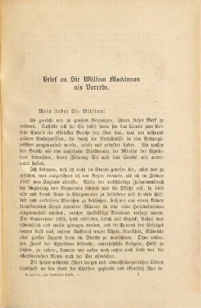 Im dunkelsten Afrika : Aufsuchung, Rettung und Rückzug Emin Pascha's, Gouverneurs der Aequatorialprovinz : mit 150 Abbildungen und 3 Karten, 1. Band