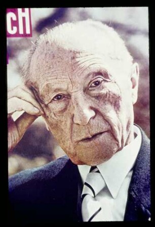 Adenauer † 19.4.67.