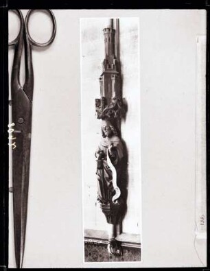 Stiftskirche; Apostelfigur, Steinplastik, Thomas