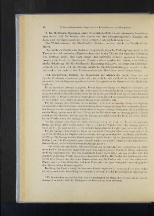 11.3. Geometrische Deutung der Operationen der Algebra der Logik.