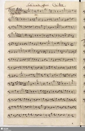 1337. Aria: L'alma confusa / Gazzaniga, G.