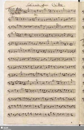 1337. Aria: L'alma confusa / Gazzaniga, G.