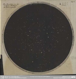 Die Sternbilder von der nördlichen Halbkugel der Erde aus gesehen