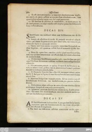 Decas XIV.