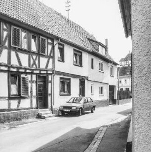Fachwerkwohnhaus; Seligenstadt, Rosengasse 23
