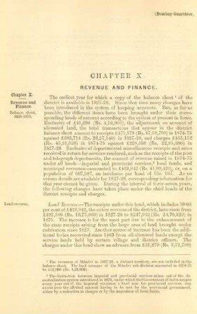 Chapter X. Revenue and finance