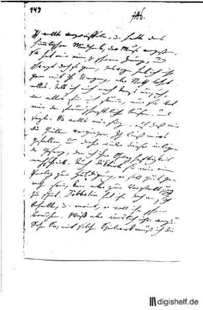 149: Brief von Caroline von Klencke an Johann Wilhelm Ludwig Gleim