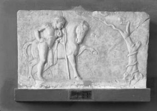 Weihrelief an den Heros Theodoros mit Reiterfigur
