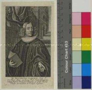 Porträt des Theologen und Philologen Johann Benedikt Carpzov