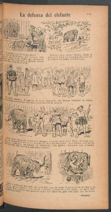 La defensa del elefante - [Cómic]