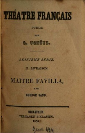 Maitre Favilla : [drame en trois Maitre Favilla]