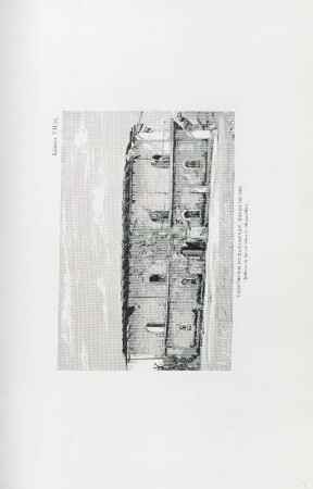 Lámina VII (a). Terremotos de Pangasinán, Marzo de 1892. Ruinas en los edificios de Mangaldán