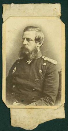 Kronprinz Friedrich Wilhelm von Preußen, Brustporträt.
