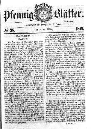 No. 38, 28. u. 29. März