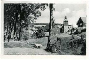 Schönfeld. Blick auf Schönfeld