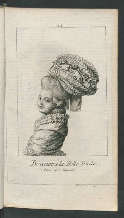 46. Bonnet á la Belle Poule ...