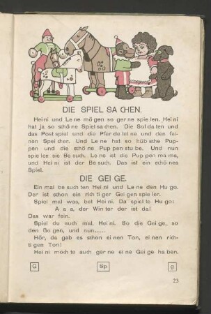 DIE SPIELSACHEN