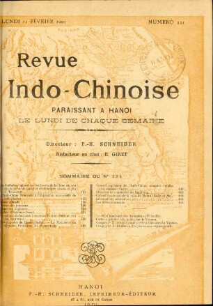 Lundi 11 Février 1901. Numéro 121