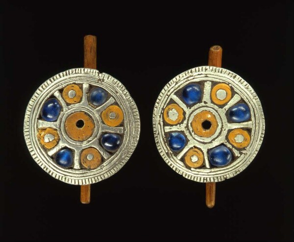 A pair of ear jewellery