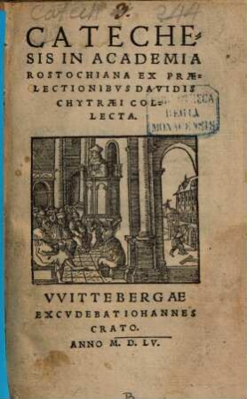 Catechesis in Academia Rostochiana