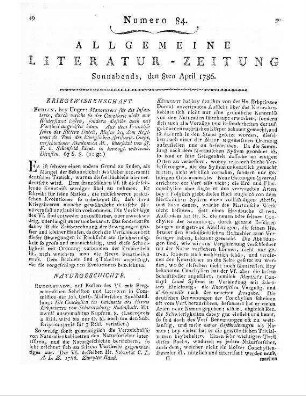 Kaemmerer, C. L.: Die Conchylien im Cabinette des Herrn Erbprinzen von Schwarzburg-Rudolstadt. Rudolstadt: Selbstverl. ; Leipzig: Müller [1786]