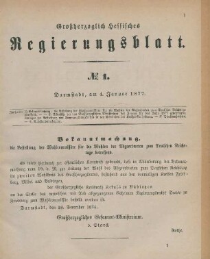 4. Januar-23. März = No. 1-14