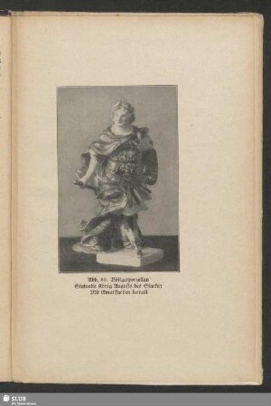 Statuette König Augusts des Starken