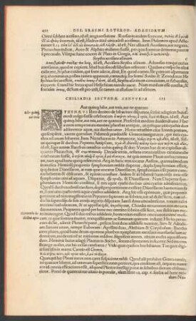 Chiliadis Secundae Centuria III