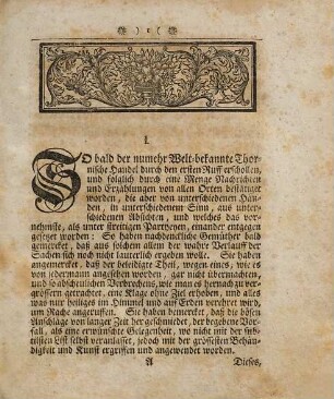 Das Betrübte Thorn, Oder die Geschichte so sich zu Thorn Von Dem 11. Jul. 1724. biß auf gegenwärtige Zeit zugetragen : Aus zuverläßigen Nachrichten Unverfänglich zusammen getragen, und der Recht- und Wahrheit-liebenden Welt zur Beurtheilung mitgetheilet