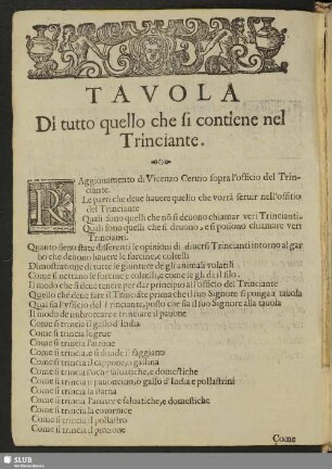Tavola