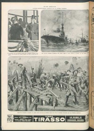 Últimas informaciones gráficas de la guerra europea [Fotografía y dibujos]