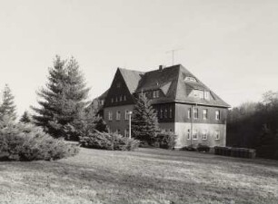 Mitteida, Erziehungsheim (1911/13), Am Landratsamt 3, Internat, Parkseite