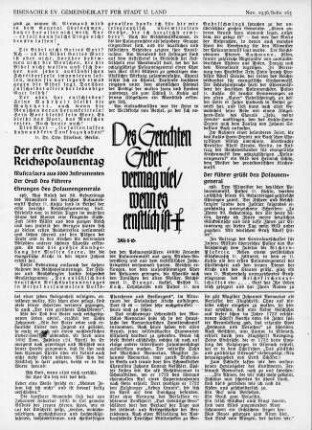 Der erste deutsche Reichsposaunentag