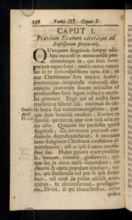 138-142, Caput I