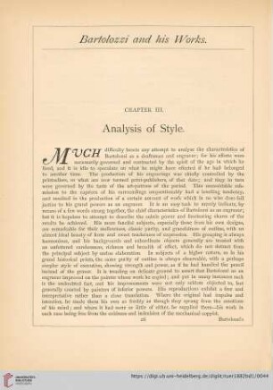 Chapter III. Analysis of Style