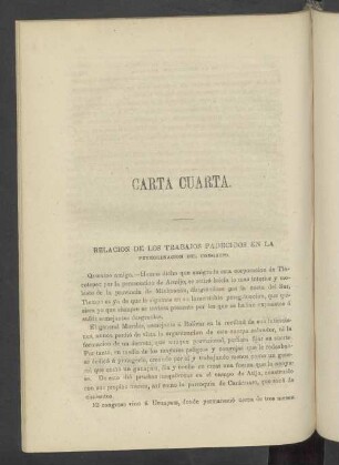 Carta Cuarta