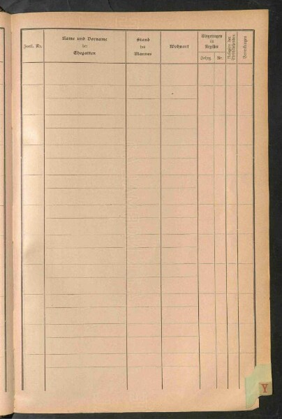 Standesamtsbuch der Stadt Aschaffenburg: Register Eheschließungen 1927 - 1929