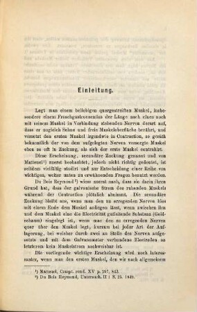 Versuche über secundären Tetanus bei verschiedenen Reizfrequenzen : Inaugural-Dissertation